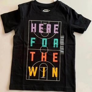 New boys size 4 oshkosh b'gosh Basketball t-shirt